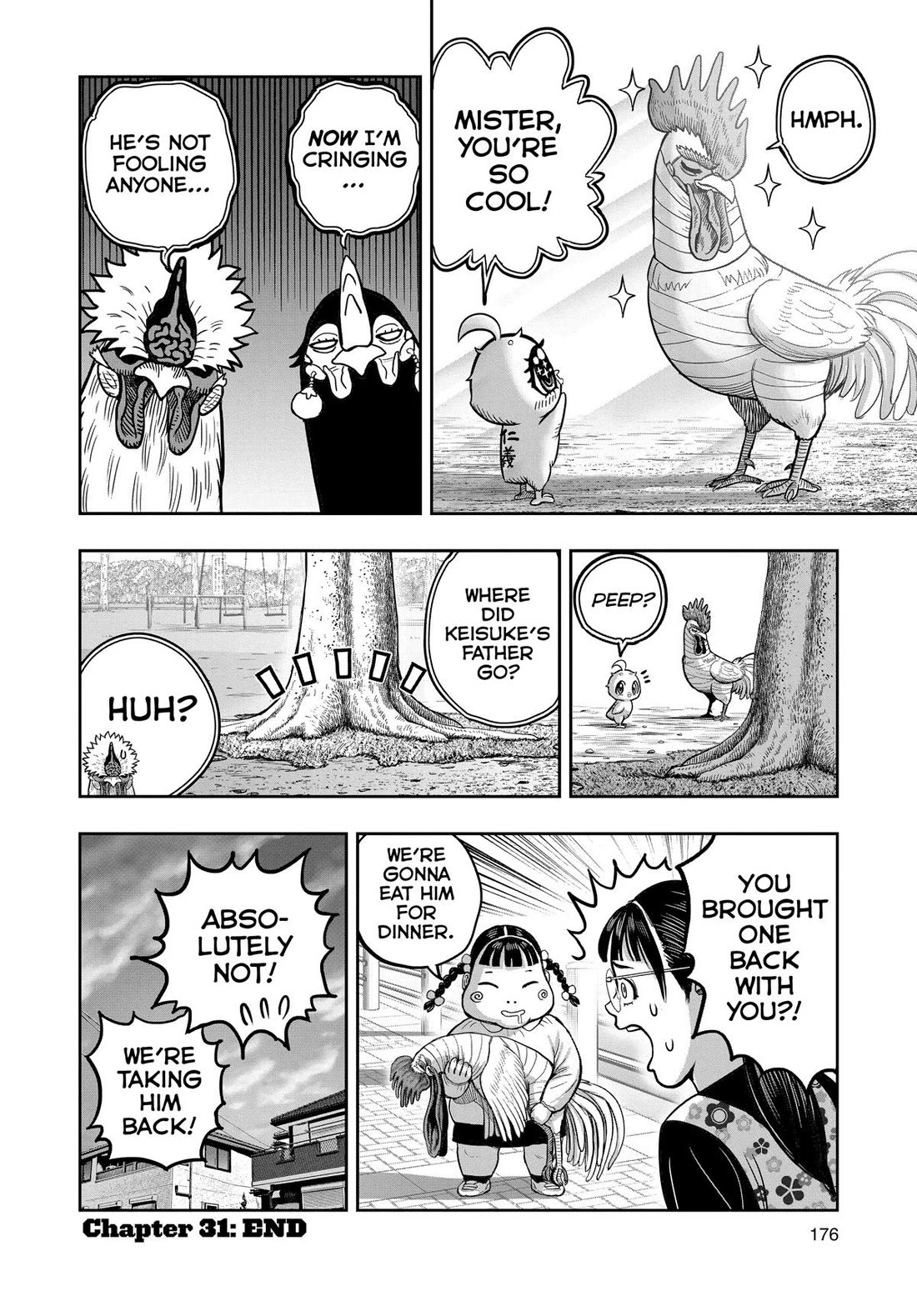 Rooster Fighter Chapter 31 page 32 - Chapter 31