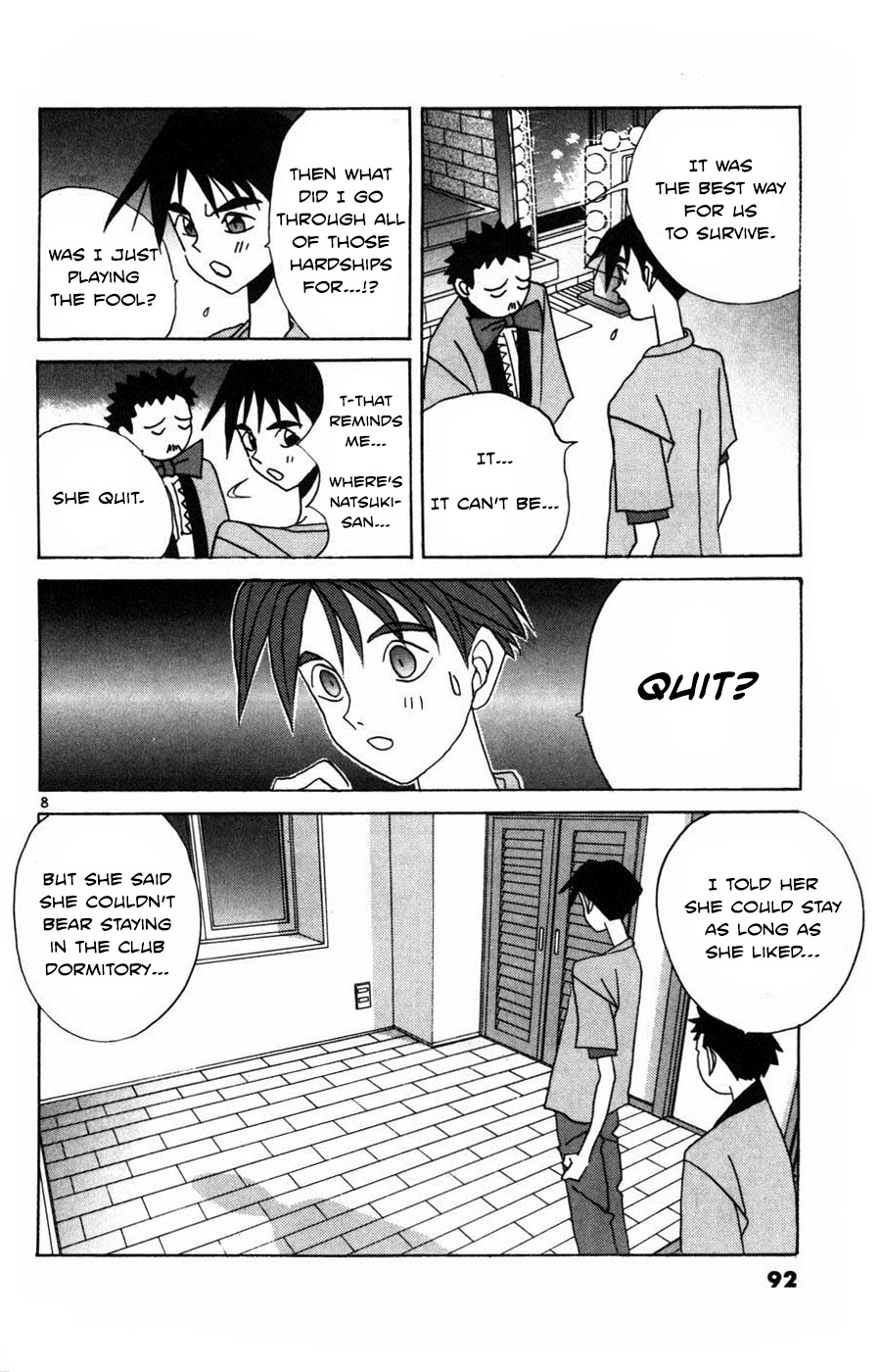 Root P Chapter 17 page 8 - Chapter 17: Natsuki-san is Missing