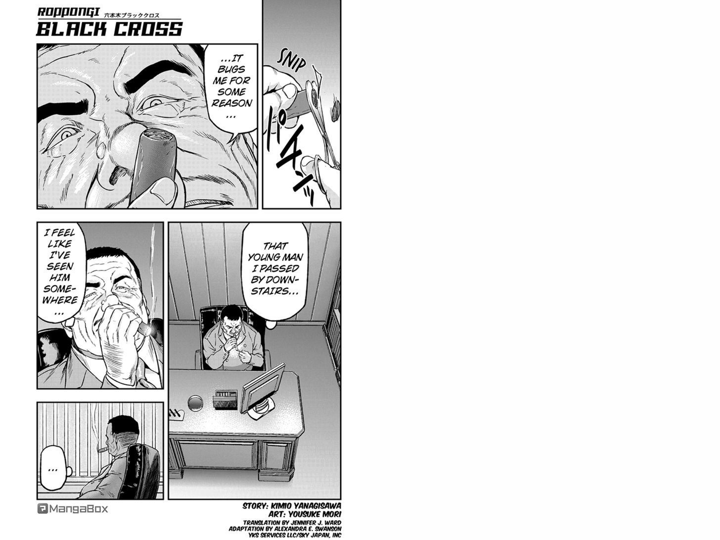 Roppongi Black Cross Chapter 11 page 1 - Chapter 11