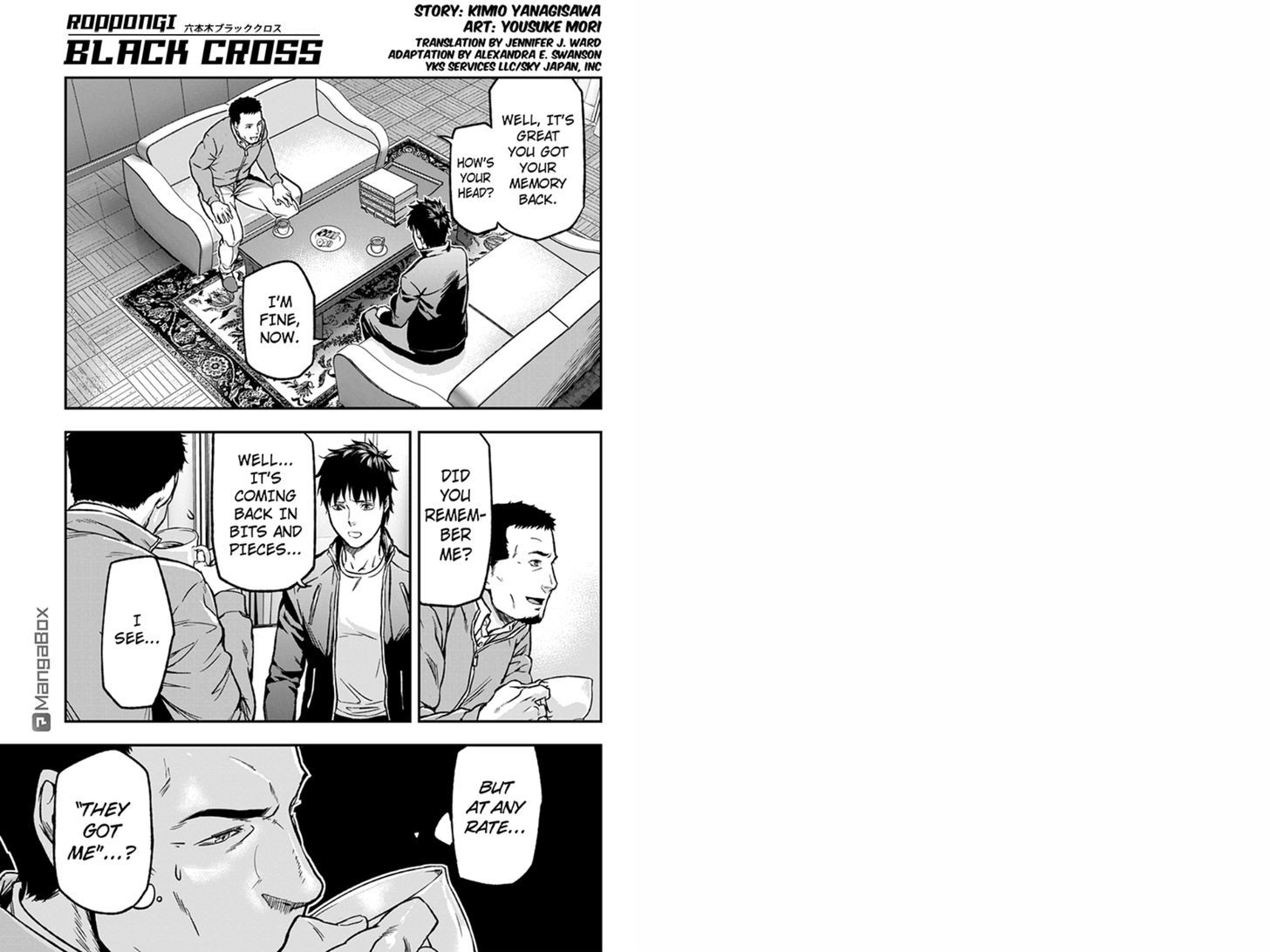 Roppongi Black Cross Chapter 7 page 1 - Chapter 7