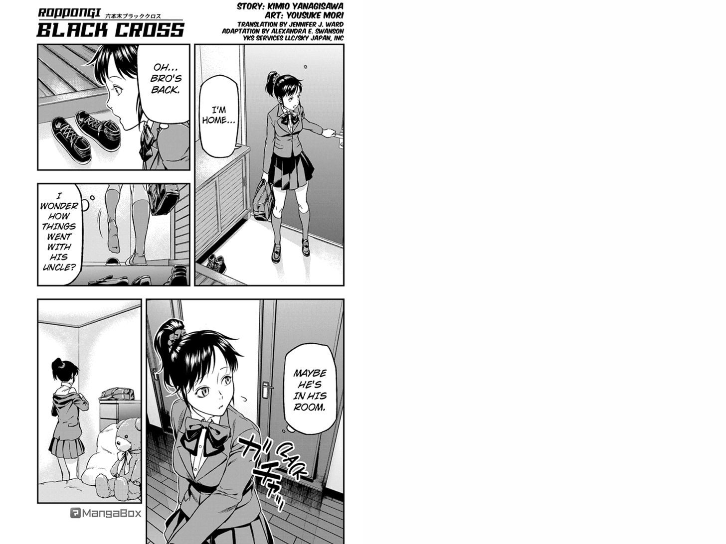 Roppongi Black Cross Chapter 8 page 1 - Chapter 8