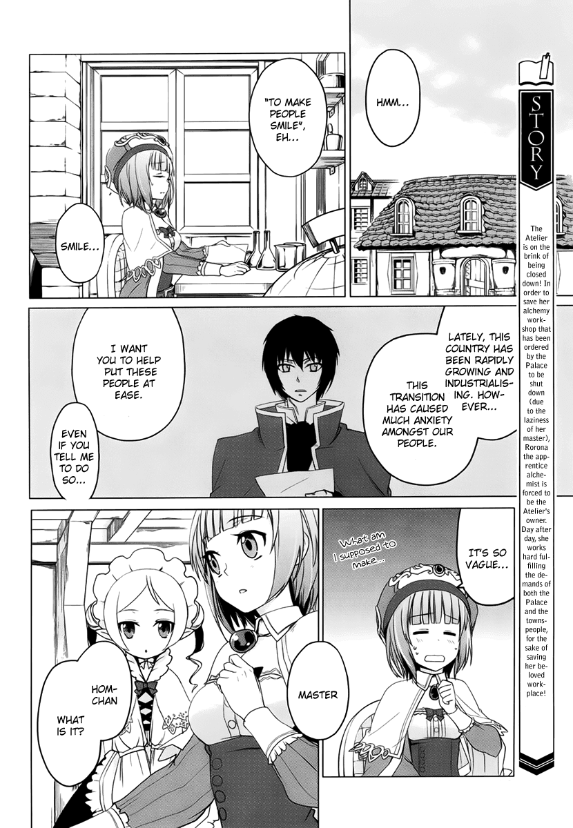 Rorona no Atelier: Watashi no Takaramono Chapter 2.2 page 4 - Chapter 2 v2 : Going Shopping with Friends
