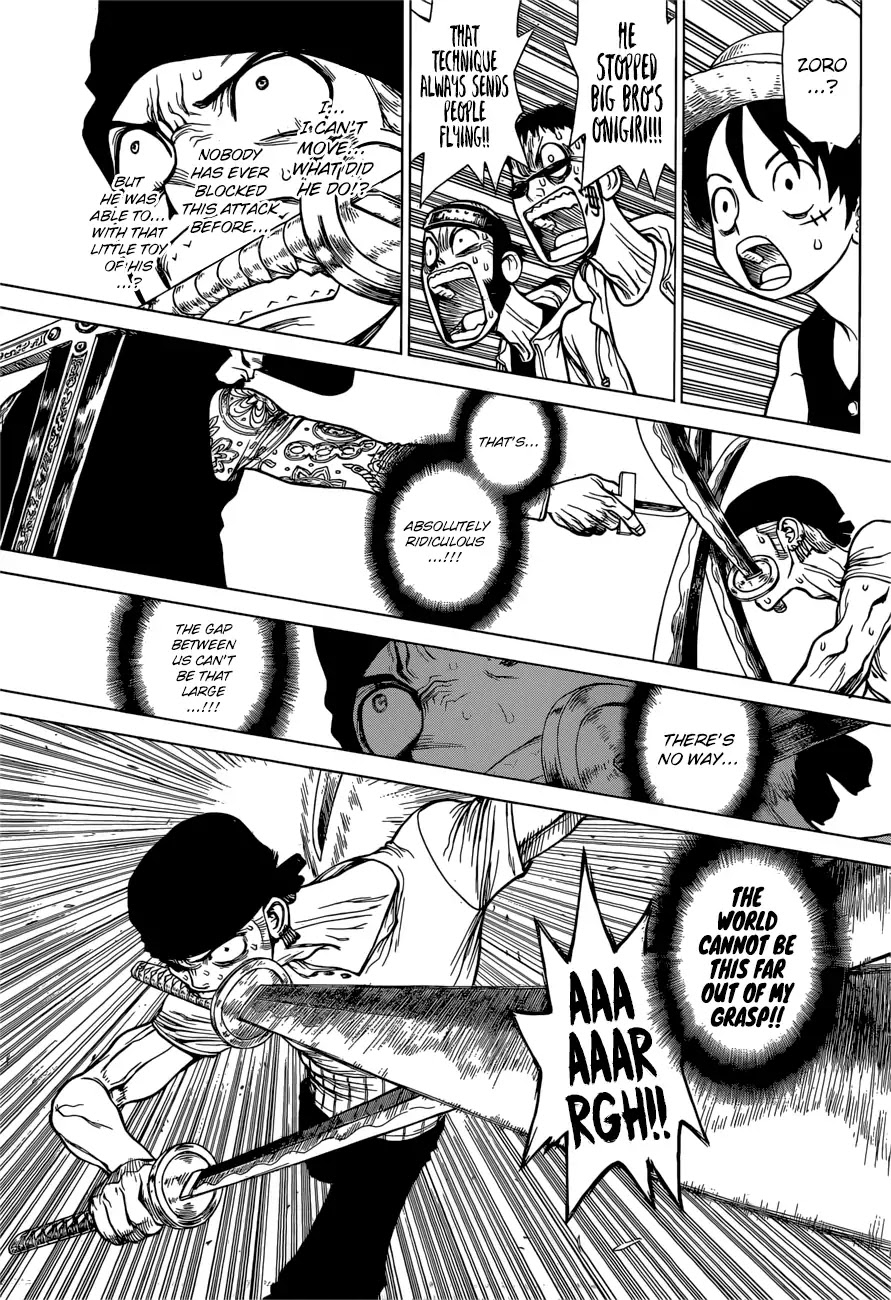 Roronoa Zoro Falls Into the Sea Chapter 0 page 10 - One Piece Special: Boichi Crossover