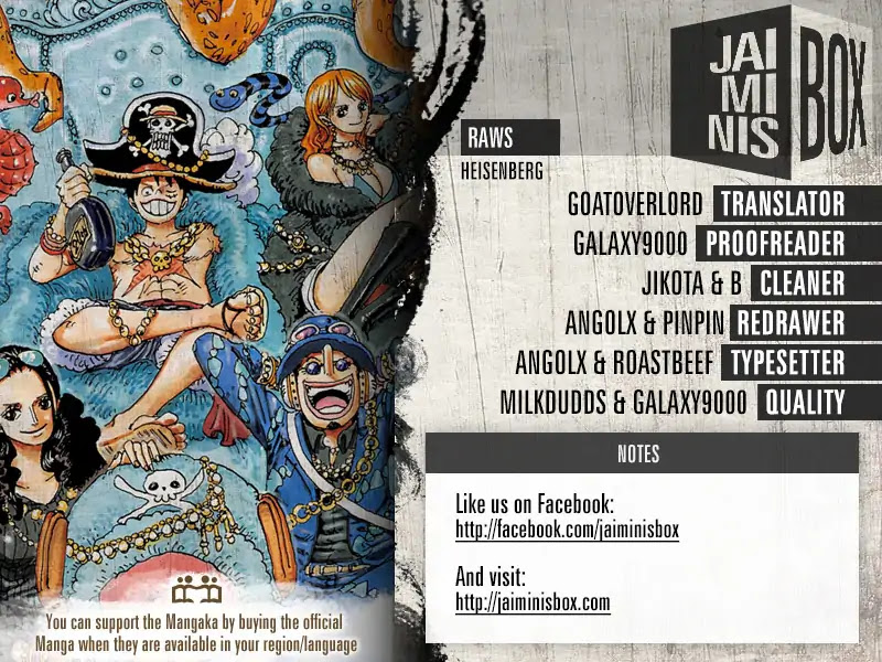 Roronoa Zoro Falls Into the Sea Chapter 0 page 2 - One Piece Special: Boichi Crossover