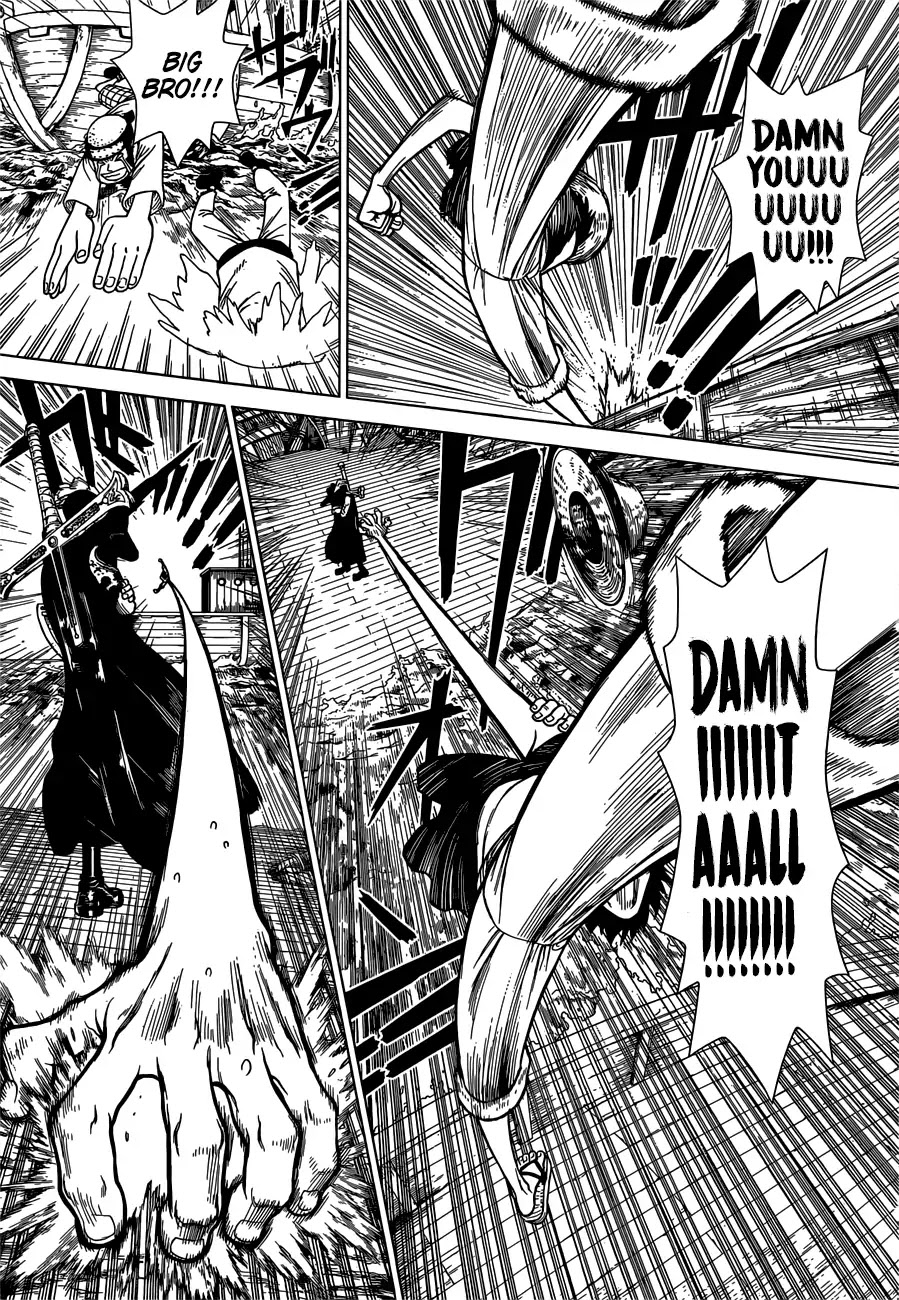 Roronoa Zoro Falls Into the Sea Chapter 0 page 23 - One Piece Special: Boichi Crossover