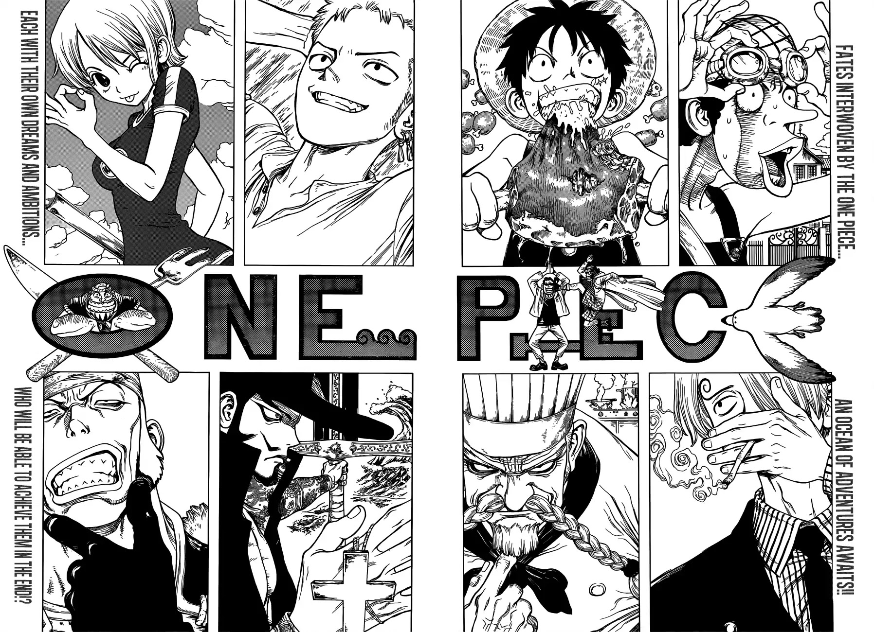 Roronoa Zoro Falls Into the Sea Chapter 0 page 4 - One Piece Special: Boichi Crossover