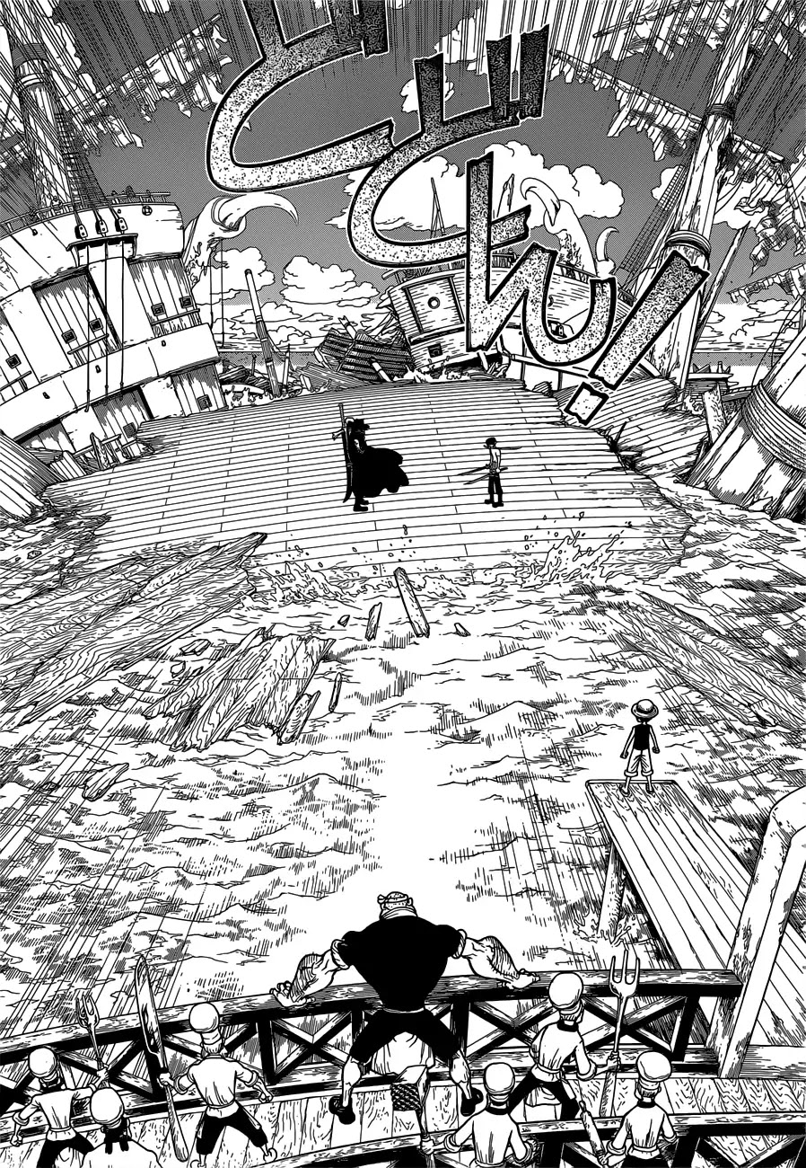 Roronoa Zoro Falls Into the Sea Chapter 0 page 6 - One Piece Special: Boichi Crossover