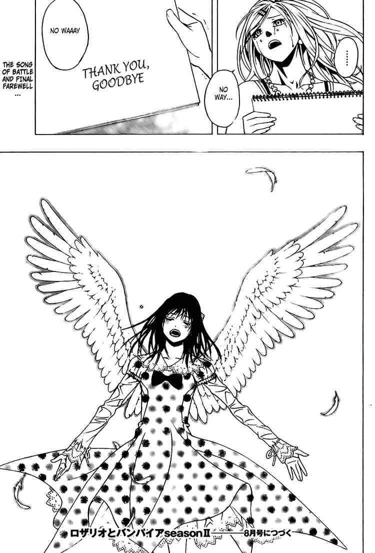 Rosario to Vampire Season II Chapter 20 page 37 - Chapter 20: The Song of an Angel