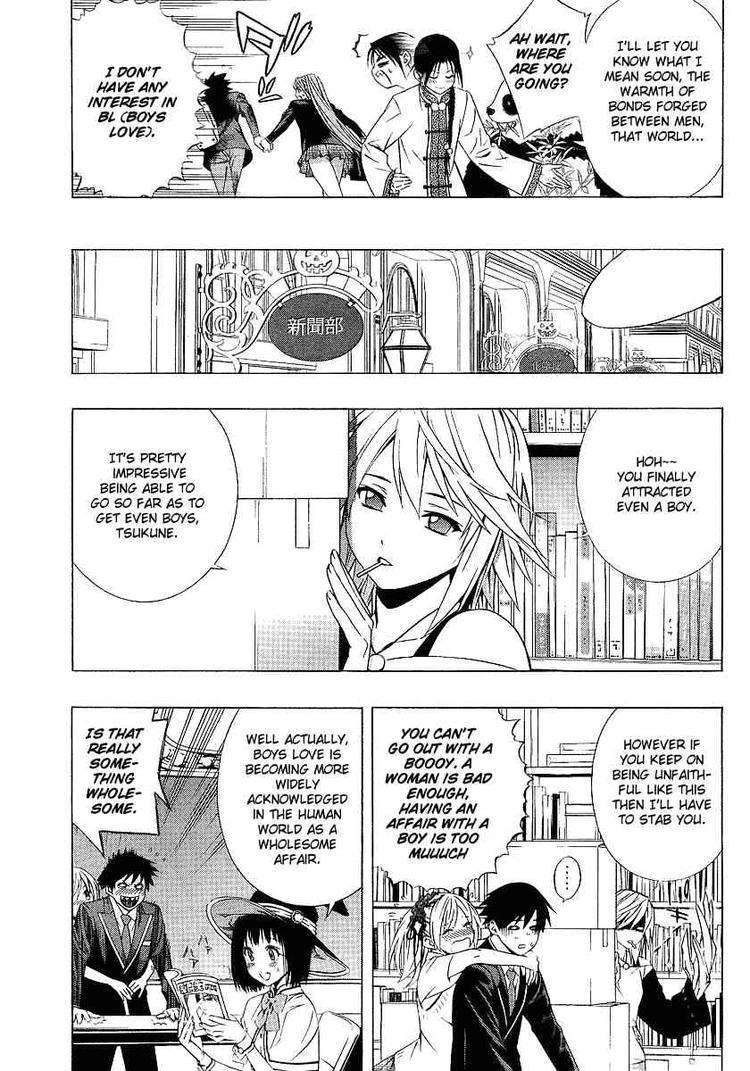 Rosario to Vampire Season II Chapter 23 page 10 - Chapter 23: Mafia Boy