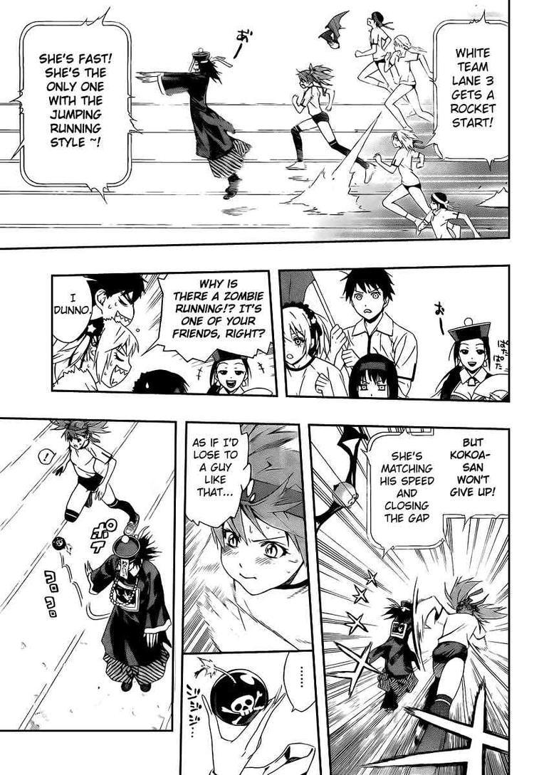 Rosario to Vampire Season II Chapter 24 page 18 - Chapter 24: A Peaceful Athletics Carnival