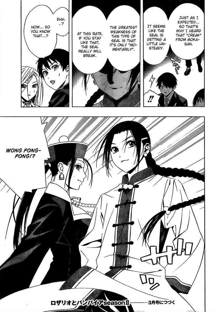 Rosario to Vampire Season II Chapter 26 page 36 - Chapter 26: Weak Point