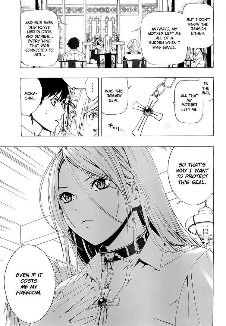 Rosario to Vampire Season II Chapter 29 page 21 - Chapter 29: Fixing the Seal