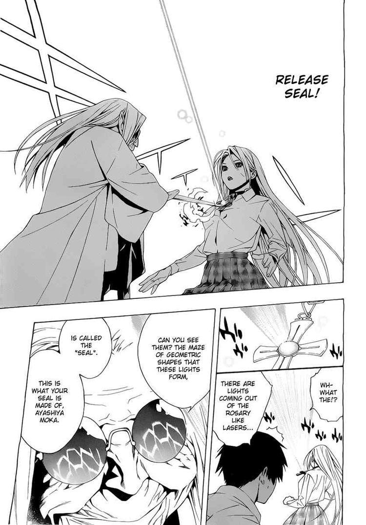 Rosario to Vampire Season II Chapter 29 page 23 - Chapter 29: Fixing the Seal