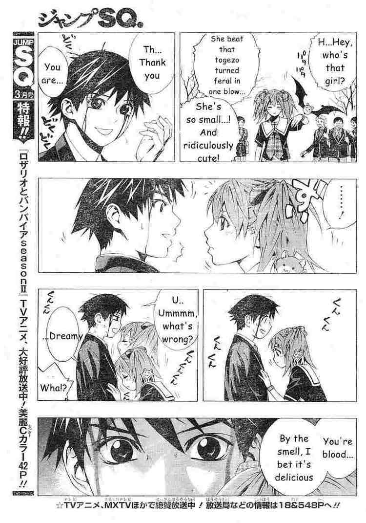 Rosario to Vampire Season II Chapter 3 page 6 - Chapter 3: Superglue Girl
