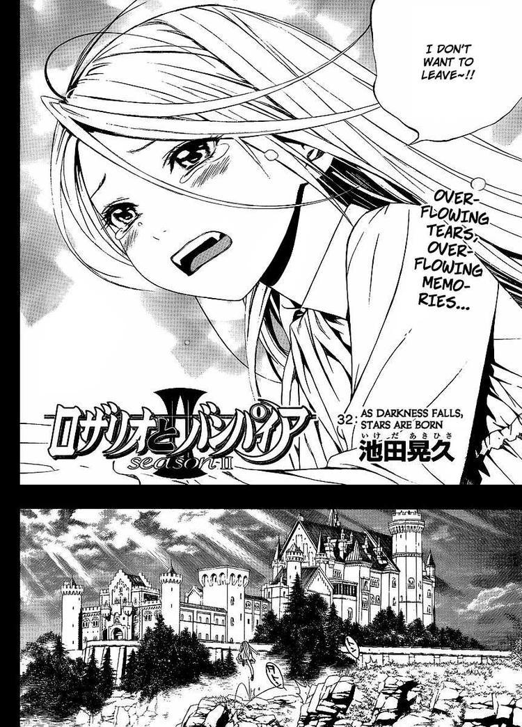 Rosario to Vampire Season II Chapter 32 page 2 - Chapter 32: As Darkness Falls, Stars are Born