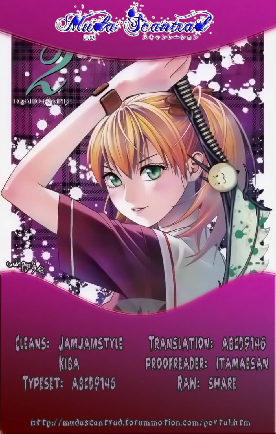 Rosario to Vampire Season II Chapter 34 page 35 - Chapter 34: The Secret Behind the Seal