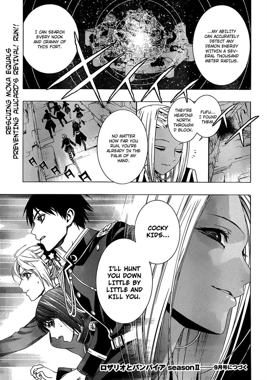 Rosario to Vampire Season II Chapter 43 page 35 - Chapter 43: Proclamation of War