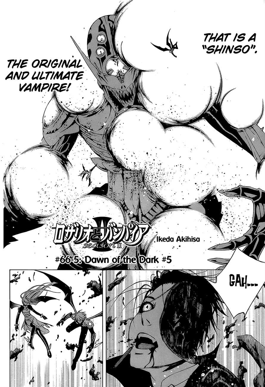Rosario to Vampire Season II Chapter 66 page 116 - Chapter 66: Dawn of the Dark
