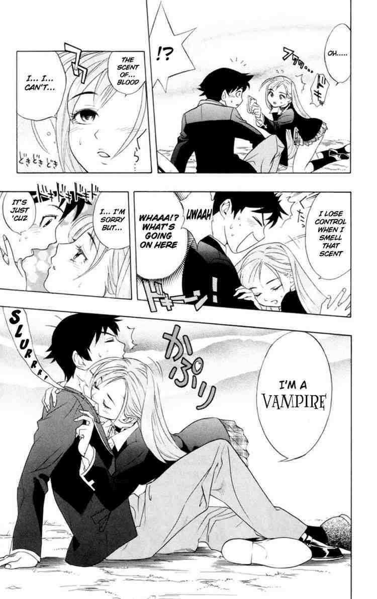 Rosario to Vampire Chapter 1 page 10 - Chapter 1: The Academy Vampire