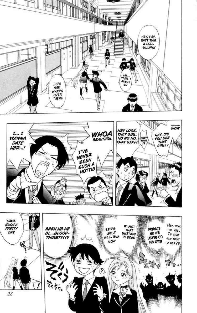 Rosario to Vampire Chapter 1 page 20 - Chapter 1: The Academy Vampire