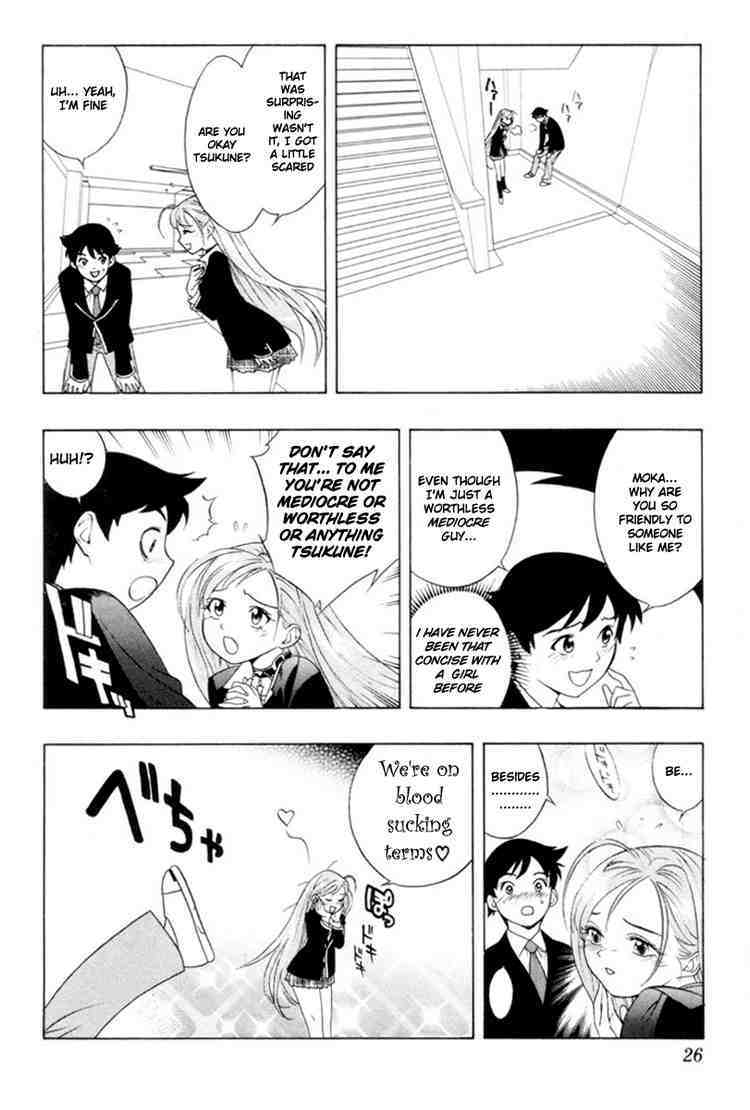 Rosario to Vampire Chapter 1 page 23 - Chapter 1: The Academy Vampire