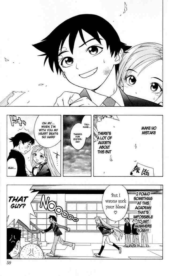Rosario to Vampire Chapter 1 page 55 - Chapter 1: The Academy Vampire