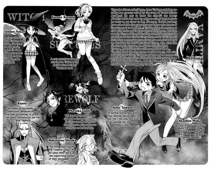 Rosario to Vampire Chapter 13 page 3 - Chapter 13: Sunflower Colored Summer Break