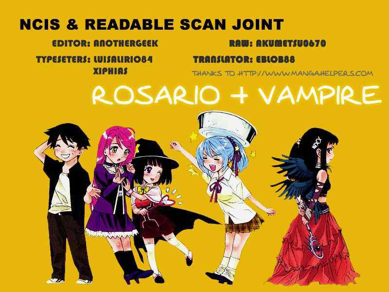Rosario to Vampire Chapter 14 page 46 - Chapter 14: A Human City