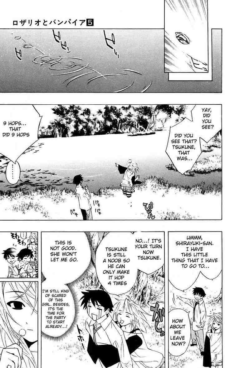 Rosario to Vampire Chapter 18 page 25 - Chapter 18: Return to School