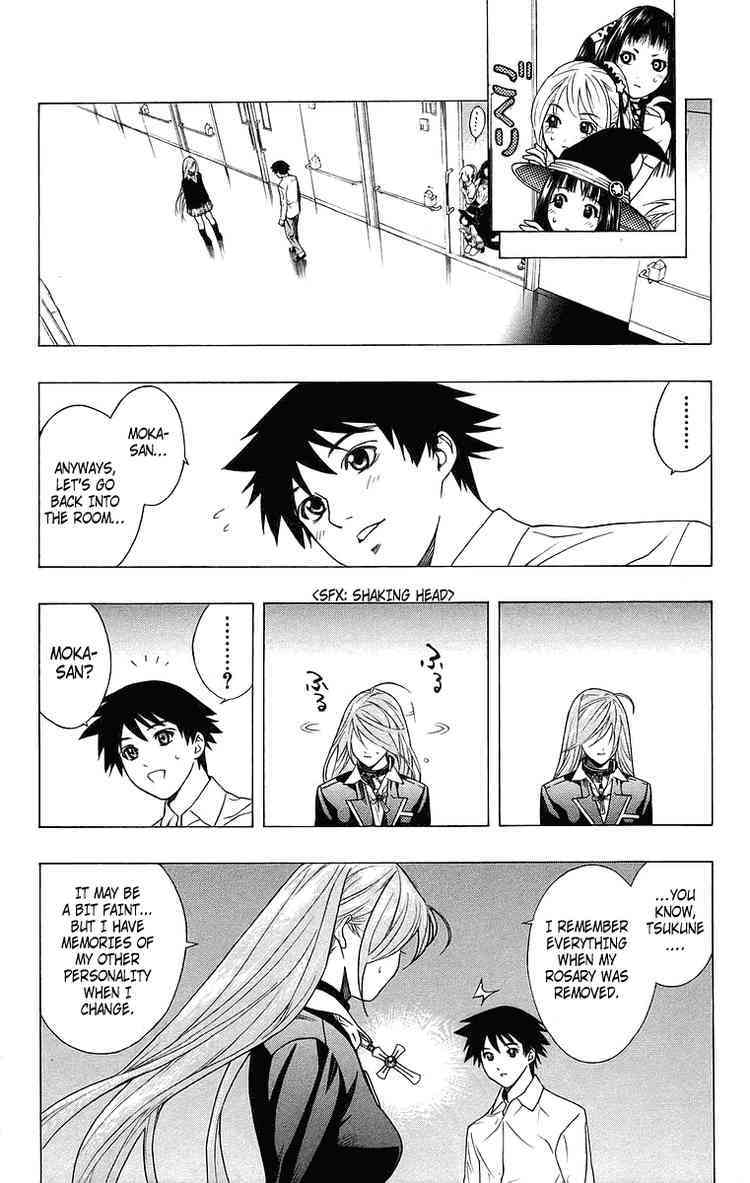 Rosario to Vampire Chapter 24 page 25 - Chapter 24: Nightmare