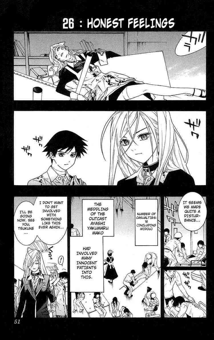 Rosario to Vampire Chapter 26 page 1 - Chapter 26: Honest Feelings
