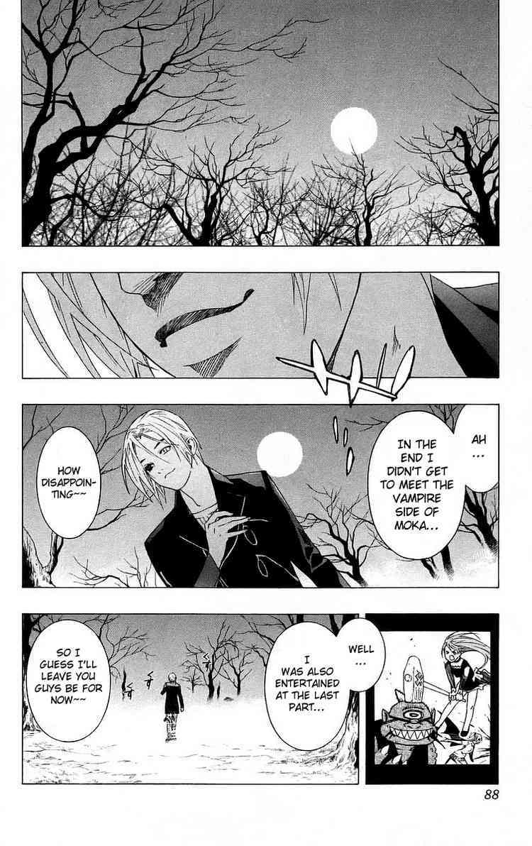 Rosario to Vampire Chapter 26 page 38 - Chapter 26: Honest Feelings