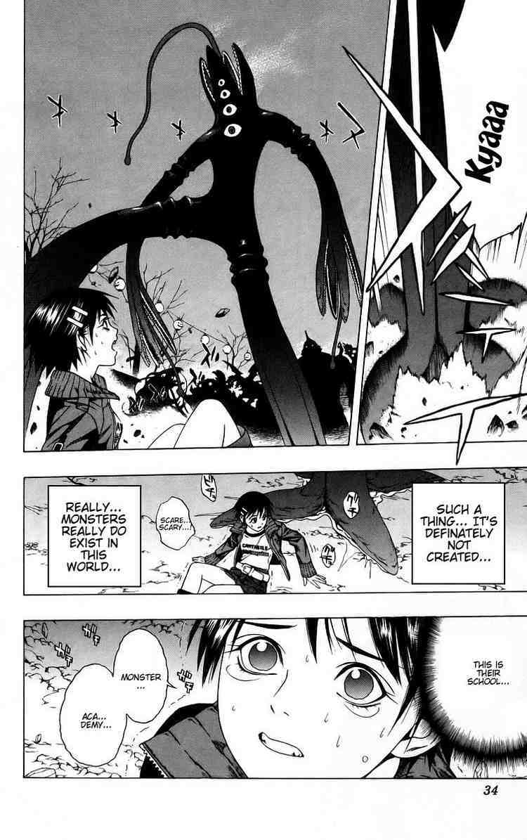 Rosario to Vampire Chapter 37 page 33 - Chapter 37: The Lilith Mirror