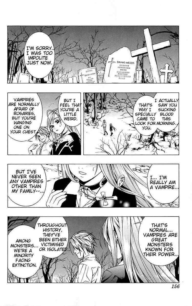 Rosario to Vampire Chapter 40 page 15 - Chapter 40: Forecast of Happiness