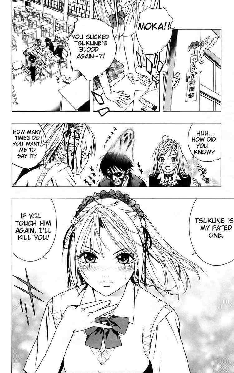 Rosario to Vampire Chapter 40 page 9 - Chapter 40: Forecast of Happiness