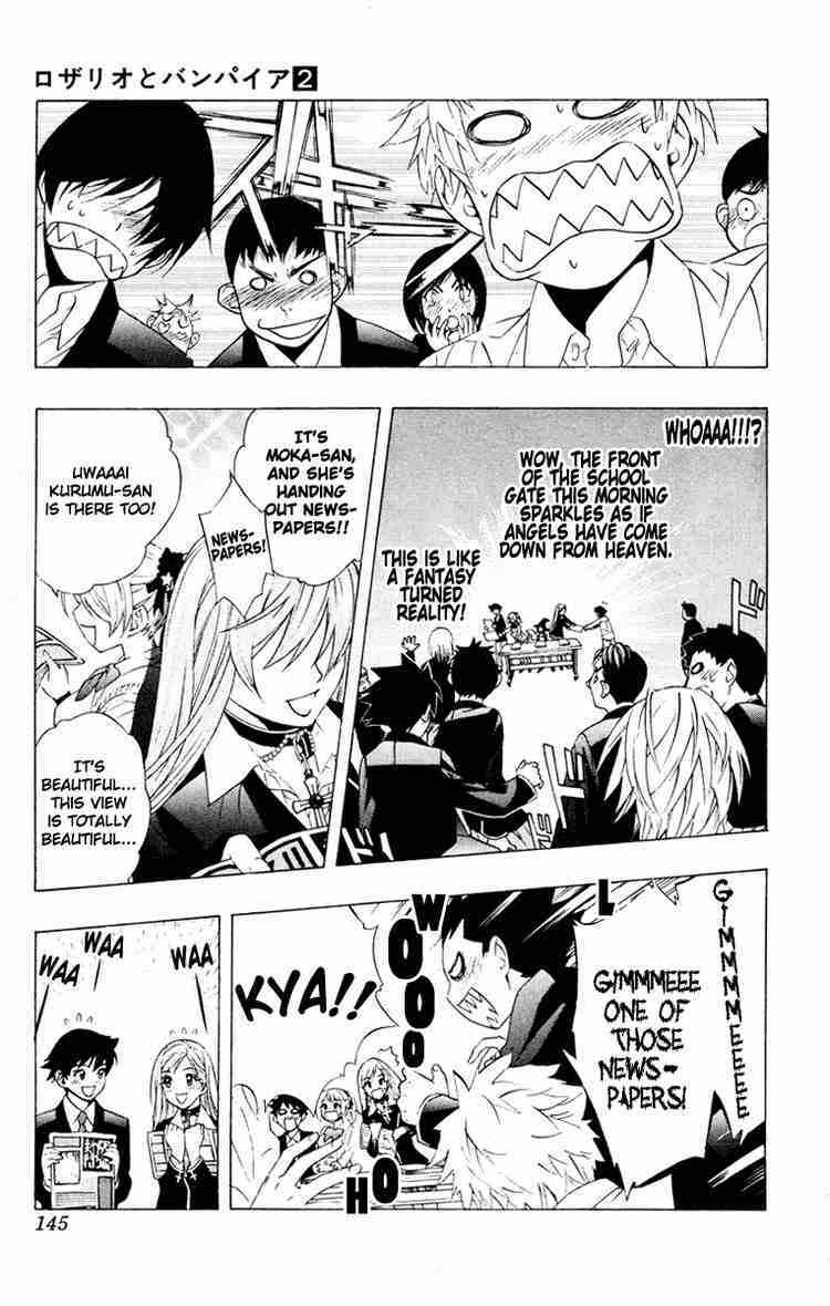 Rosario to Vampire Chapter 8 page 11 - Chapter 8: Wish Upon the Moon