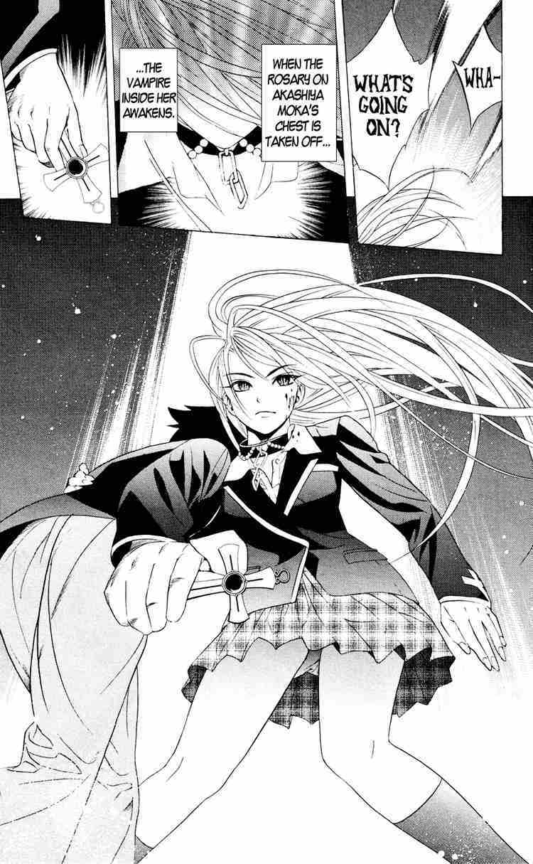 Rosario to Vampire Chapter 8 page 39 - Chapter 8: Wish Upon the Moon