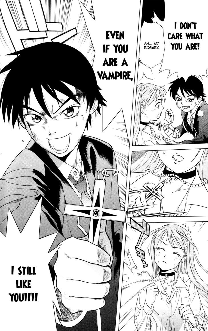 Rosario + Vampire Chapter 0 page 36 - Chapter 0