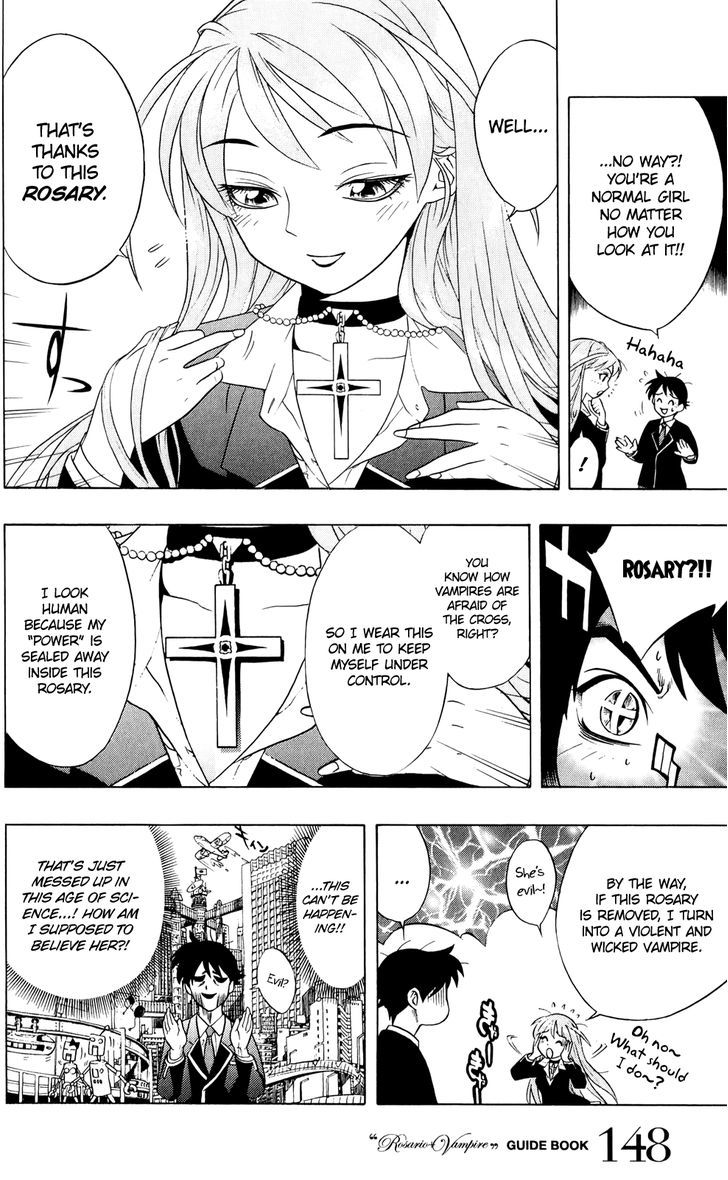 Rosario + Vampire Chapter 0 page 8 - Chapter 0