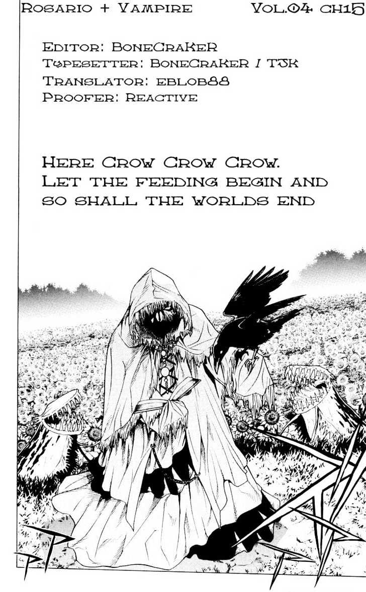 Rosario + Vampire Chapter 15 page 1 - Chapter 15 : If We Can Be Friends