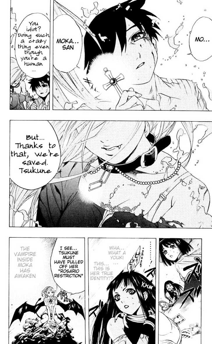 Rosario + Vampire Chapter 16 page 37 - Chapter 16 : Witch Ranch