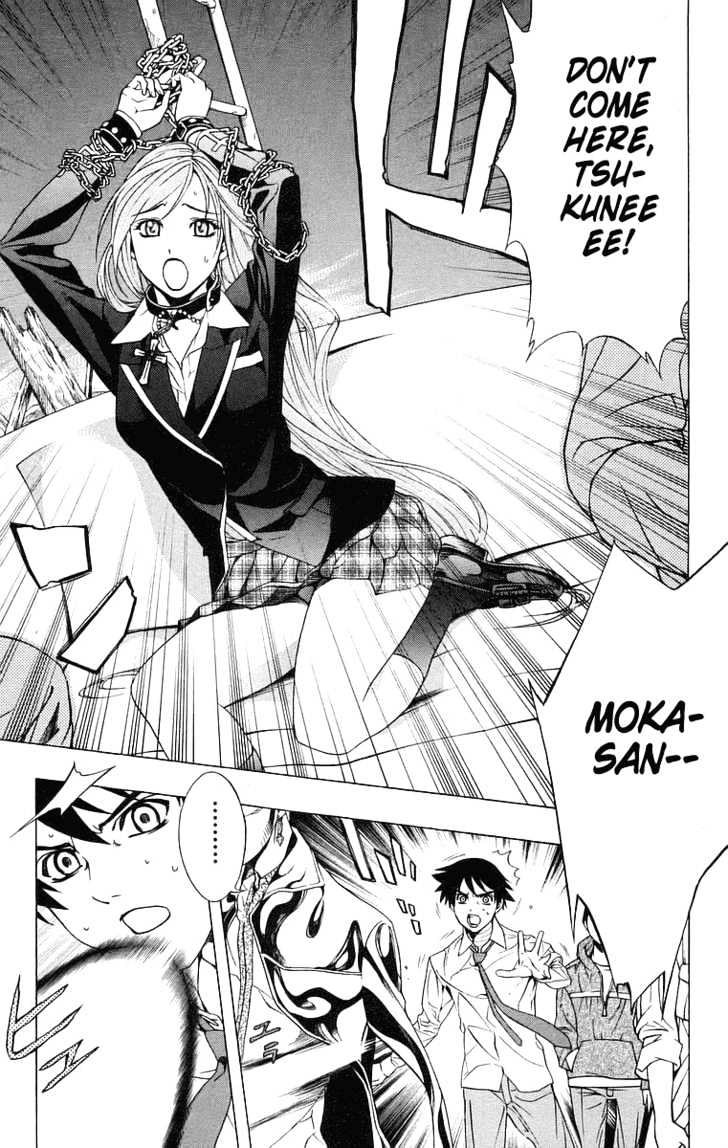Rosario + Vampire Chapter 21 page 35 - Chapter 21 : Complex