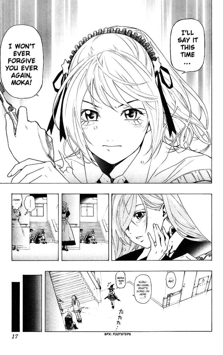 Rosario + Vampire Chapter 25 page 17 - Chapter 25 : Scar