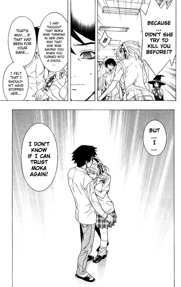 Rosario + Vampire Chapter 25 page 27 - Chapter 25 : Scar