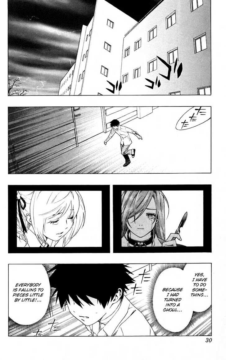 Rosario + Vampire Chapter 25 page 30 - Chapter 25 : Scar