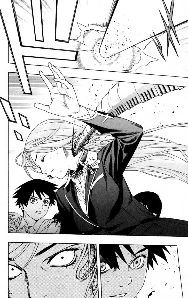 Rosario + Vampire Chapter 25 page 38 - Chapter 25 : Scar