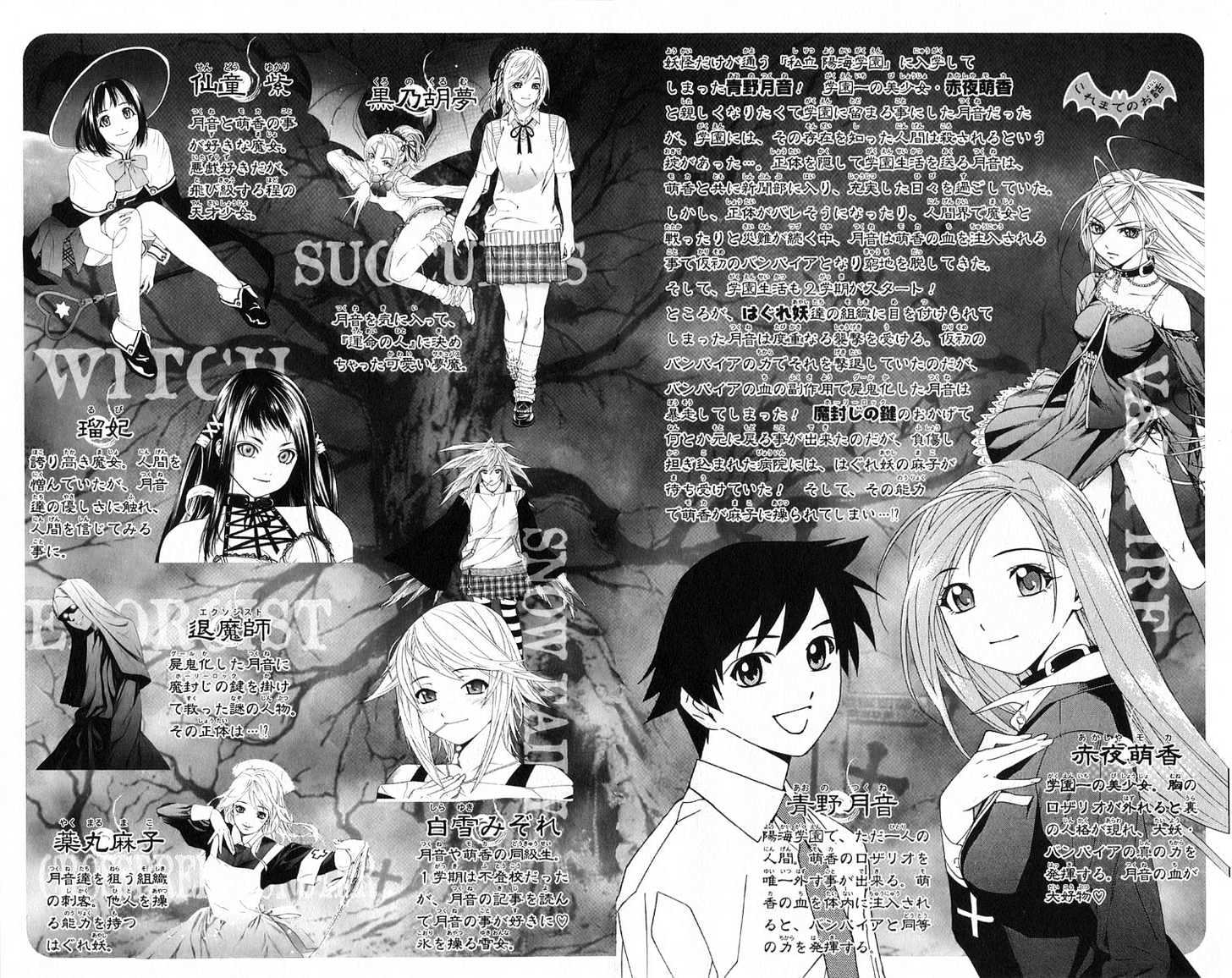 Rosario + Vampire Chapter 25 page 5 - Chapter 25 : Scar