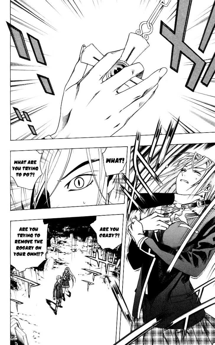 Rosario + Vampire Chapter 32 page 35 - Chapter 32 : Key