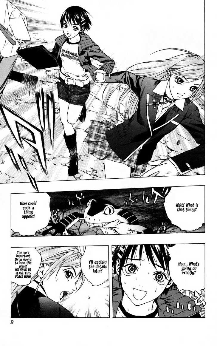 Rosario + Vampire Chapter 37 page 3 - Chapter 37 : Ririsu Mirror