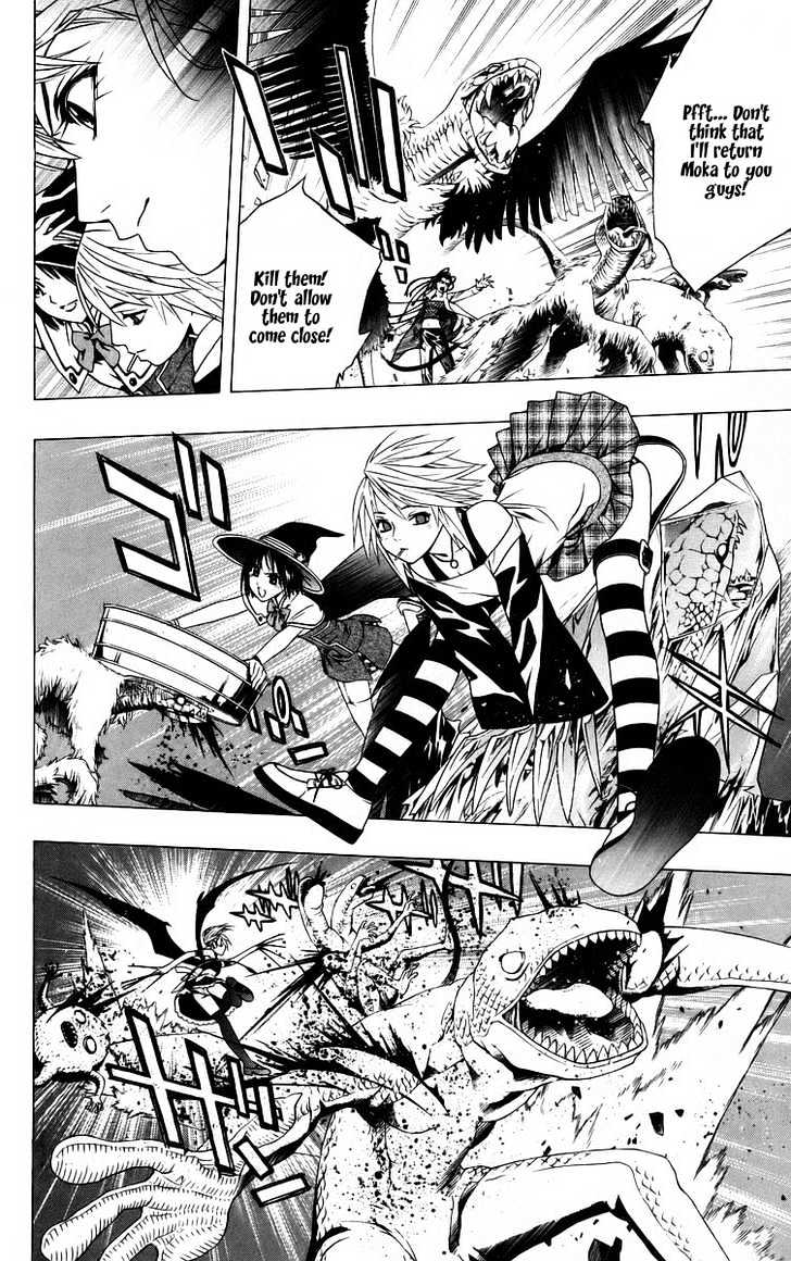 Rosario + Vampire Chapter 38 page 34 - Chapter 38 : Shape Of The Future